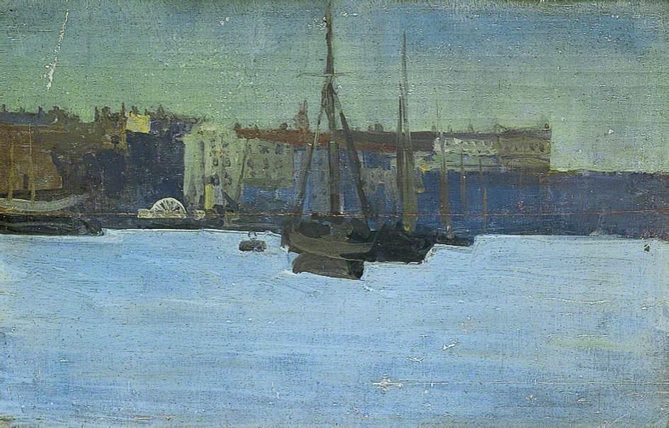 Dieppe Harbour, France — Walter Richard Sickert