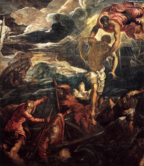 St Mark Rescuing A Saracen From Shipwreck — Jacopo Tintoretto