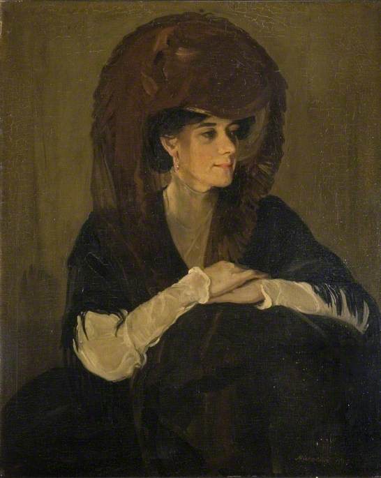 The Brown Veil (mrs Harrington Mann) — Sir William Nicholson