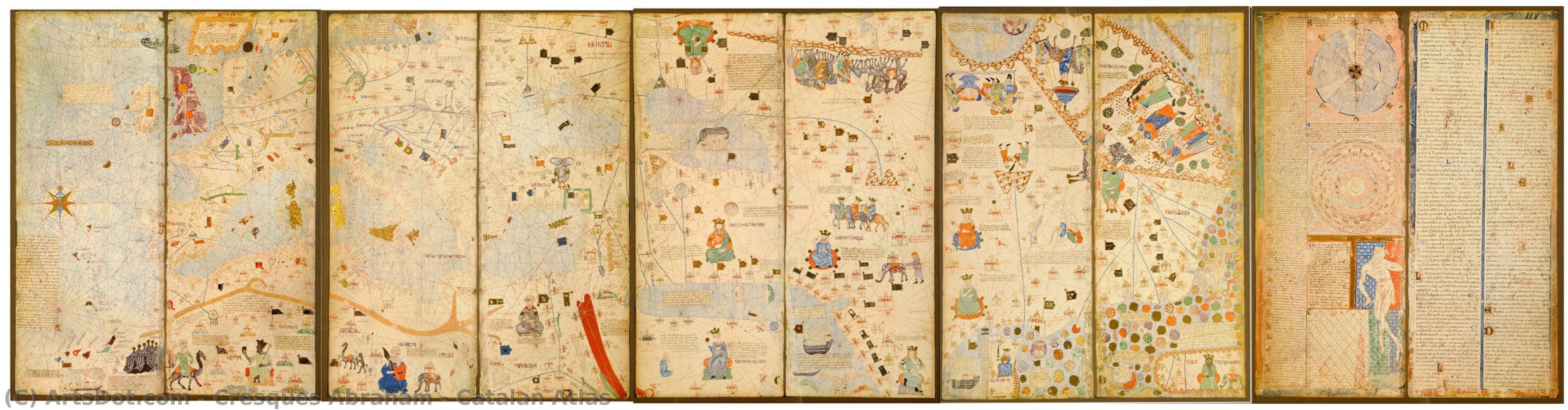 Catalan Atlas — Cresques Abraham