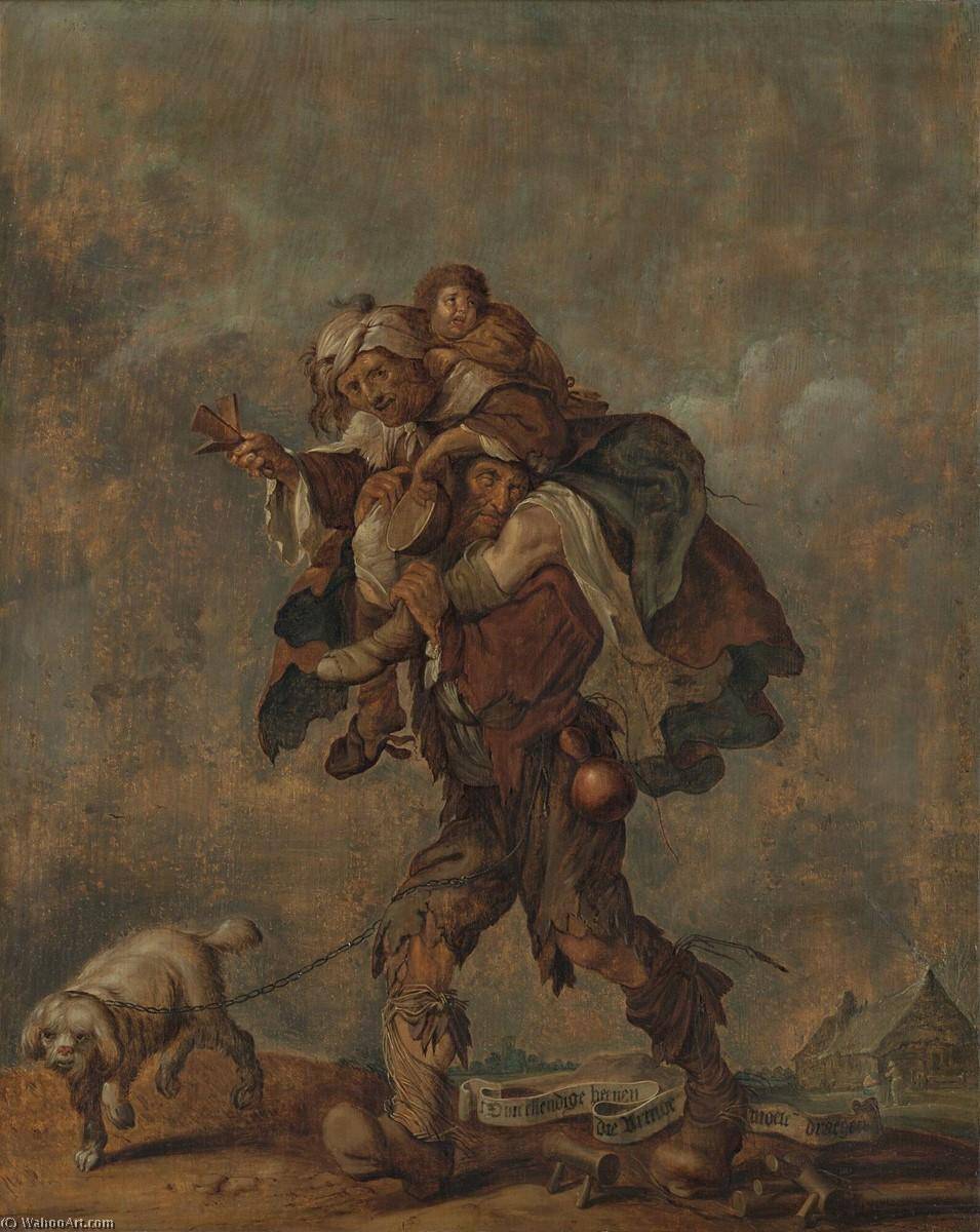 ‘wretched Are The Legs That Must Bear The Burden Of Poverty’ — Adriaen Pietersz Van De Venne