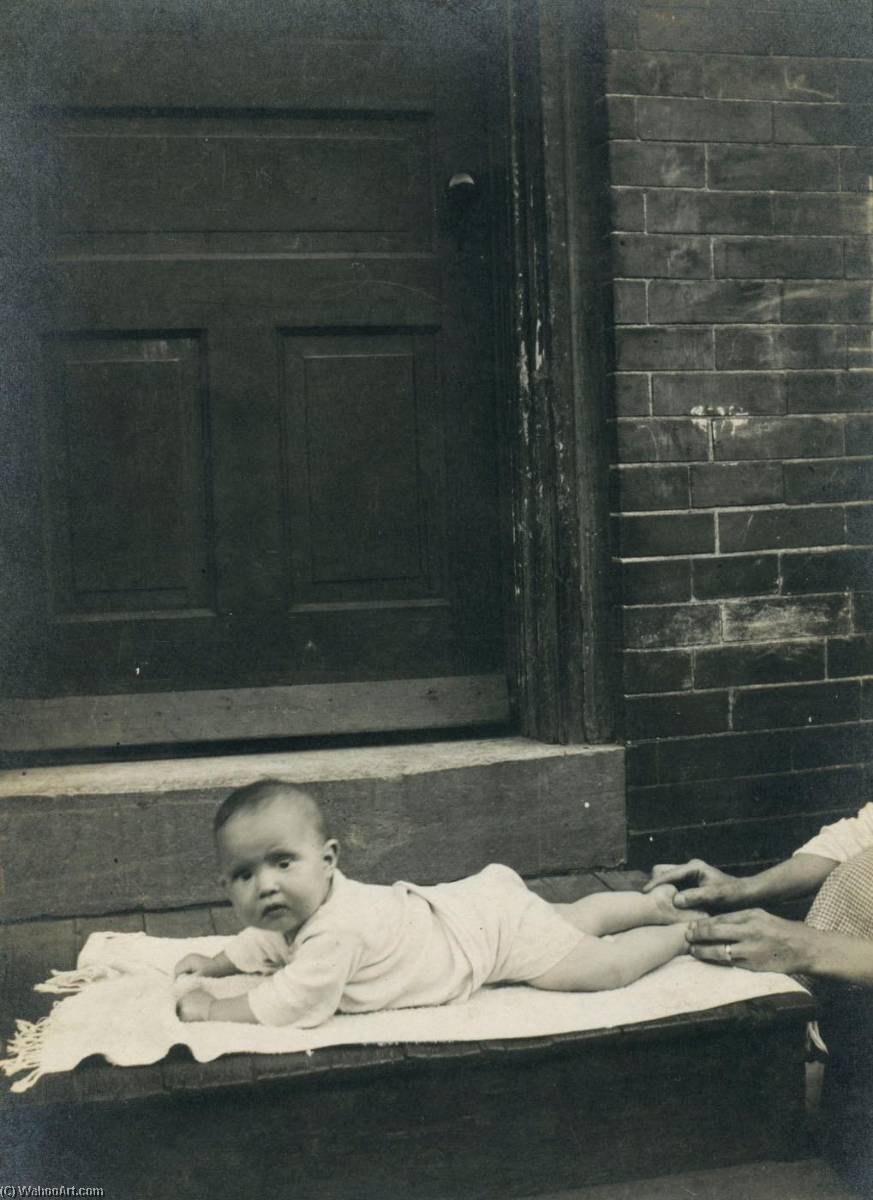 Baby On A Stoop, Kensington, Philadelphia — John Frank Keith