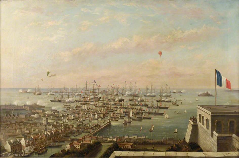 Queen Victoria's Visit To Cherbourg, 12 August (1858) — Arthur Wellington Fowles