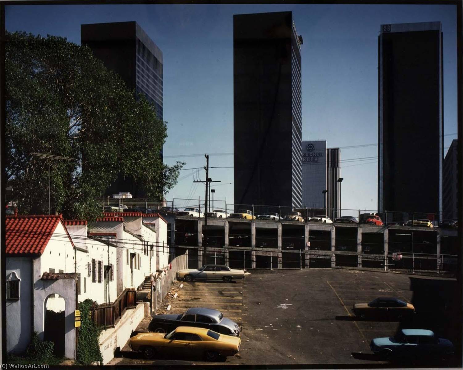Downtown L. A. From 600b1 Bixel St., From The Los Angeles Documentary Project — John Humble