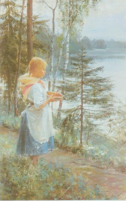 Tyttomets — Akseli Gallen-kallela