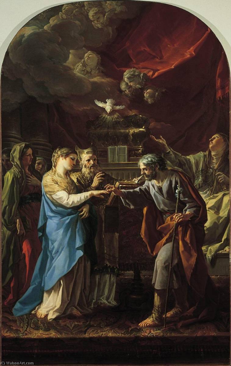 The Marriage Of The Virgin — Corrado Giaquinto