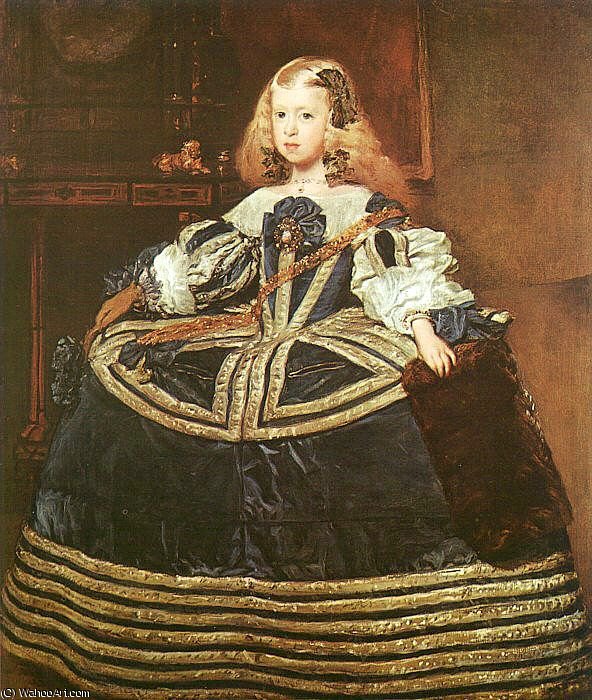 The Infanta Margarita, Oil On Canvas, Art Hi — Diego Velázquez