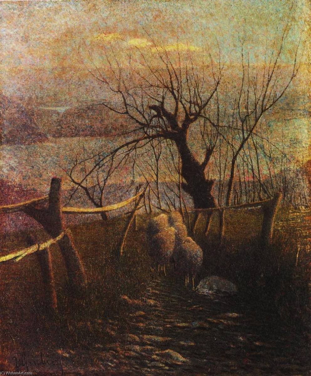 Evening — Vittore Grubicy De Dragon