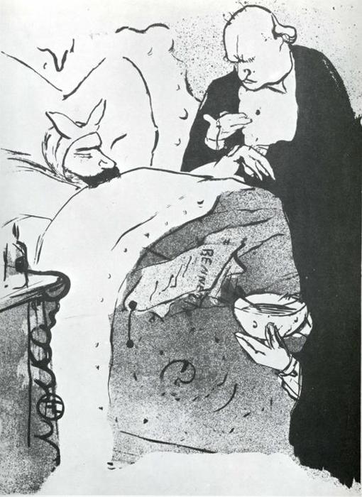 Carnot Malade — Henri De Toulouse-lautrec