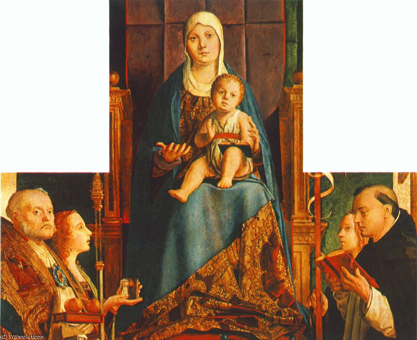 Anthonello Da Messina San Cassiano Altar,1475-76, Kunsthisto — Antonello Di Giovanni Di Antonio (antonello Da Messina)