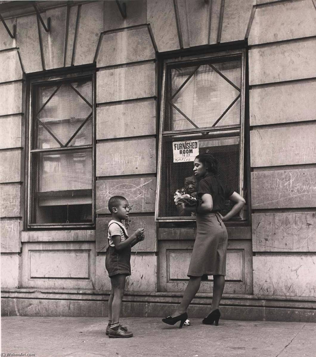 Mother And Son, From The Project The Most Crowded Block — Aaron Siskind