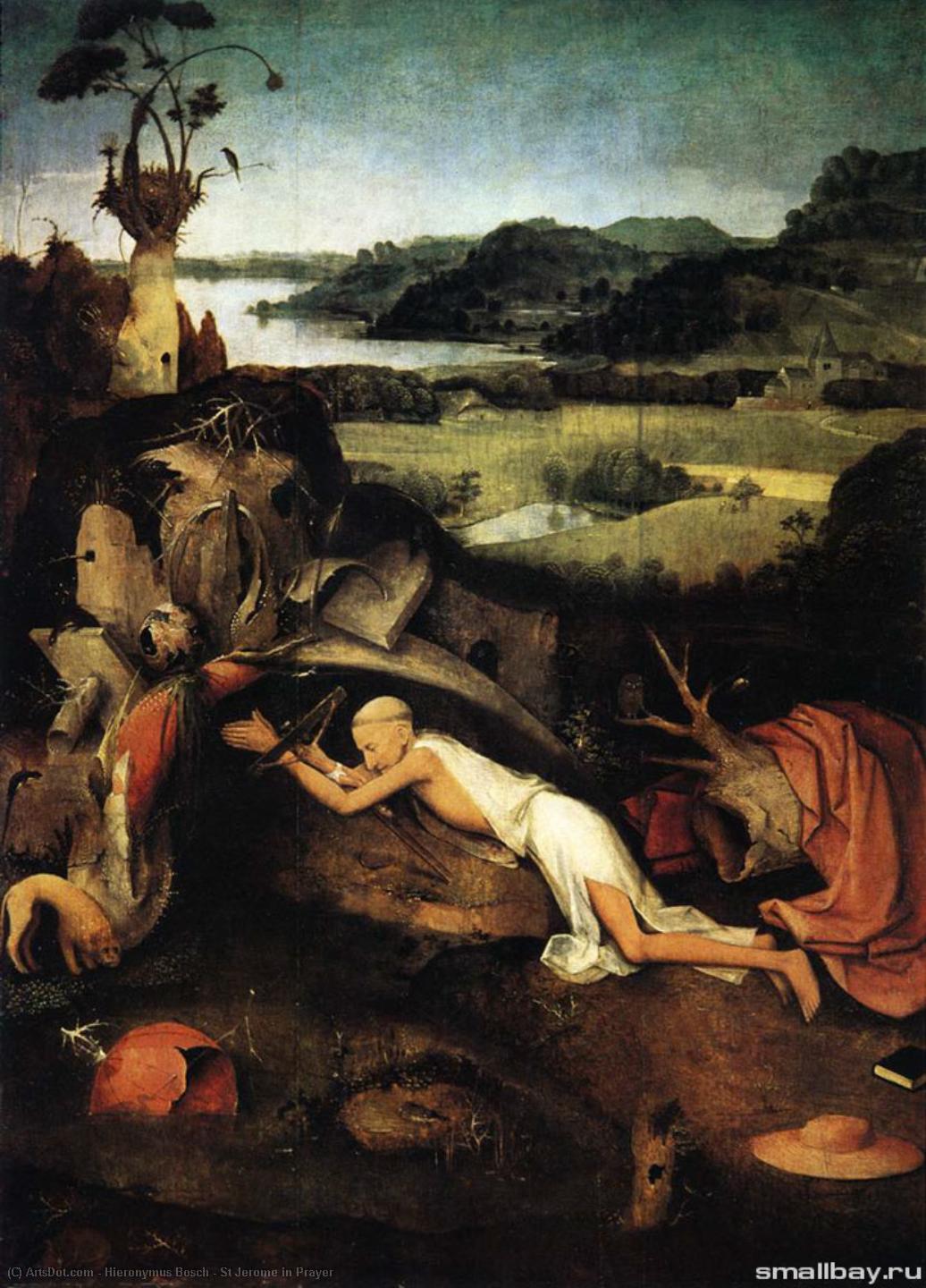 St Jerome In Prayer — Јеронимијус Бош