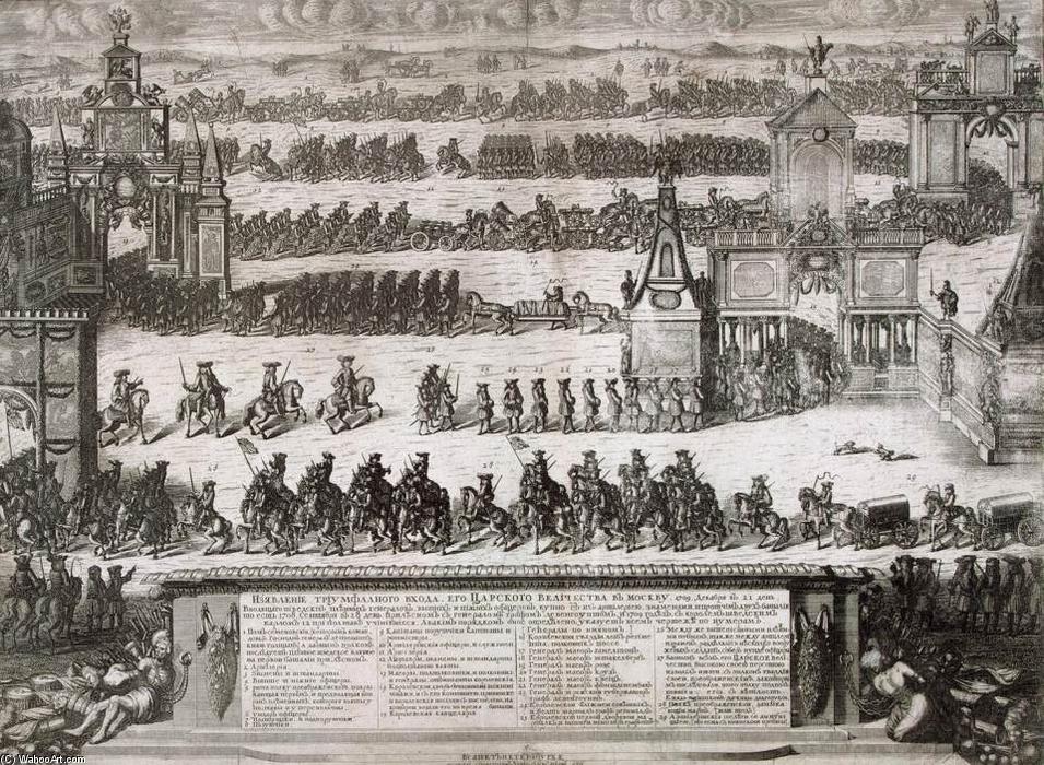 Triumphal Entry Of The Russian Troops Into Moscow — Alexei Fjodorowitsch Subow