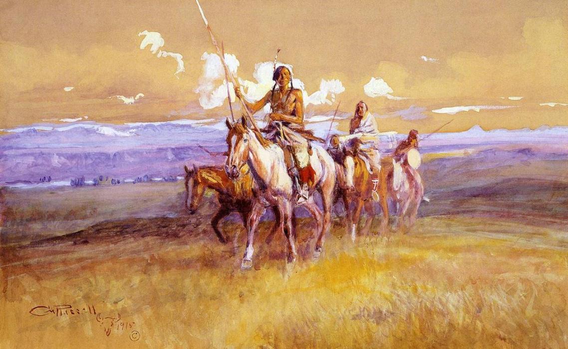 Indian Party — Charles Marion Russell