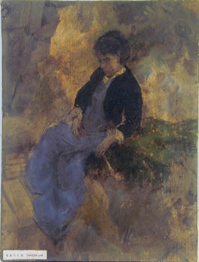 La Femme En Bleu — Baron Dominique