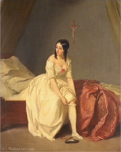 Portrait Of A Woman — Florent Joseph Marie Willems