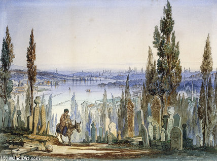Constantinople From Eyub, — Amadeo Preziosi