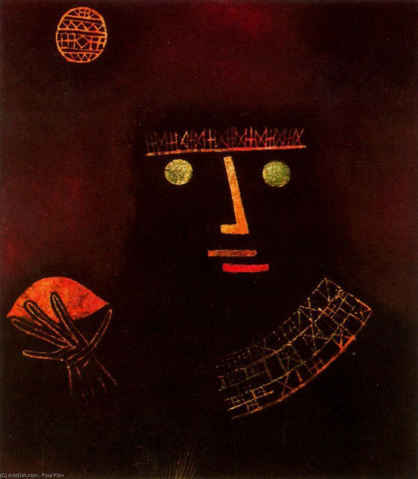 Príncipe Negro — Paul Klee