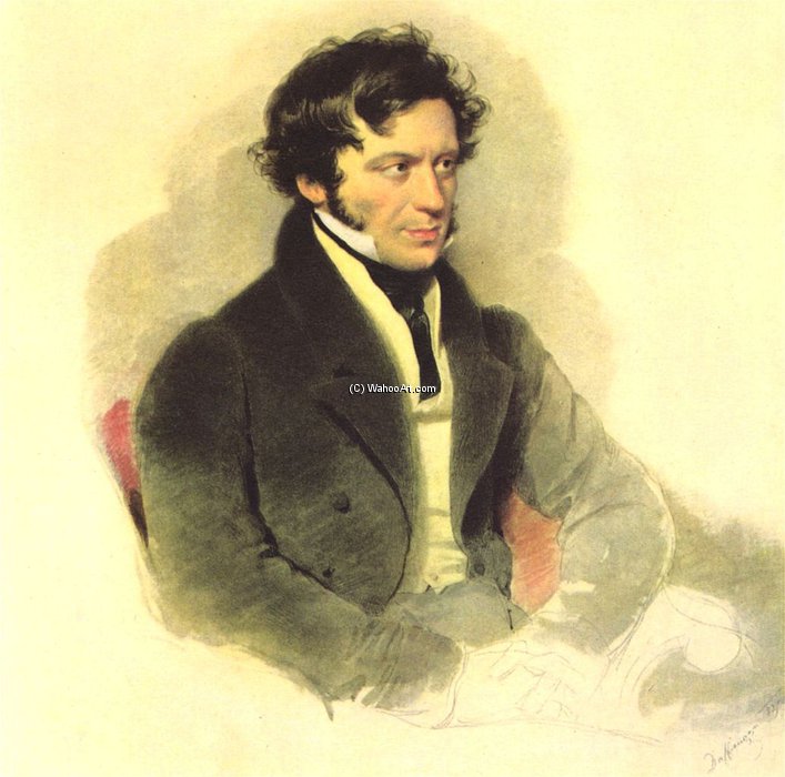 Franz Grillparzer — Moritz Michael Daffinger