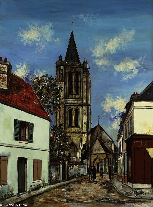 L'église De Creil — Утрилло