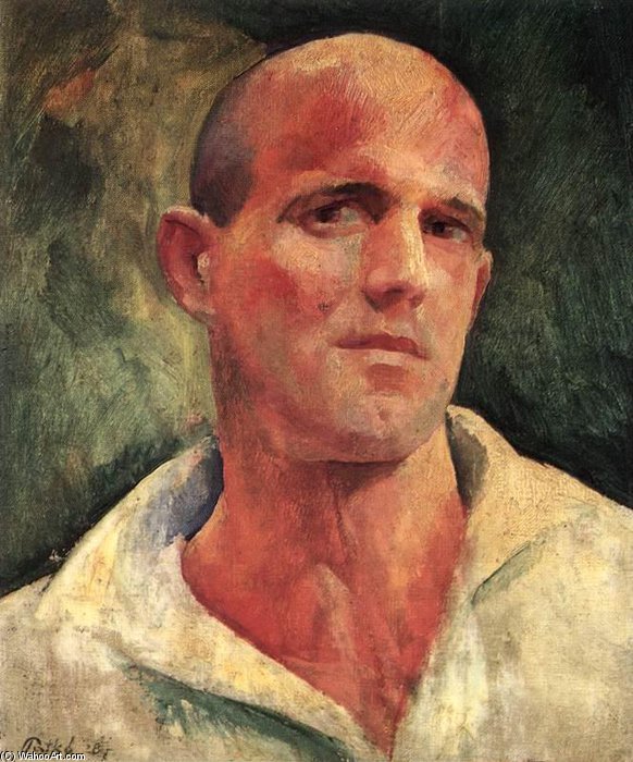Self Portrait - — Károly Patko