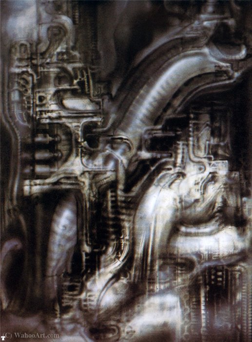 Hr Giger Biomechanicallandscape - (016) — H.r. Giger