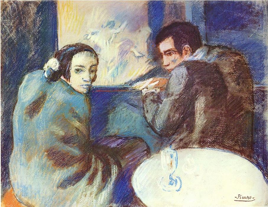 Scene In A Cabaret — Pablo Picasso