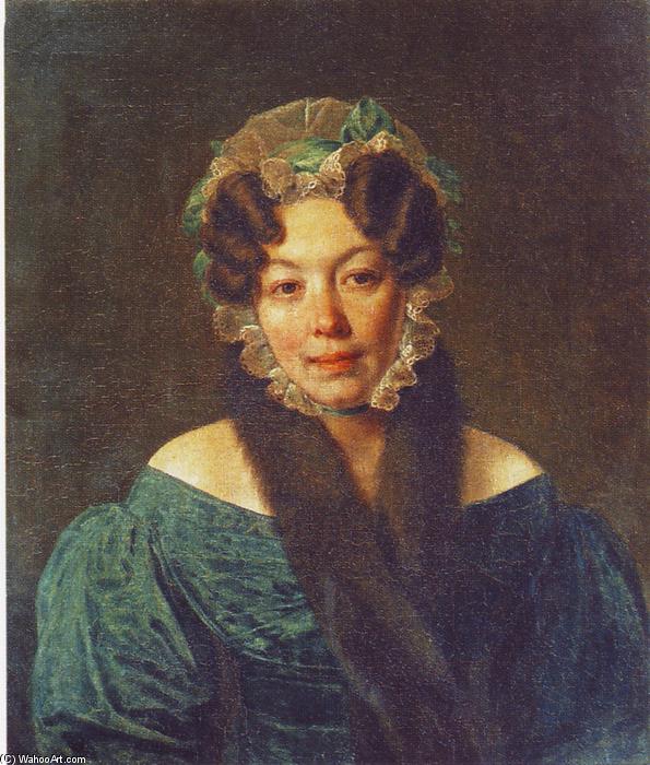Portrait Of M. M. Philosophova — Alexei Venetsianov