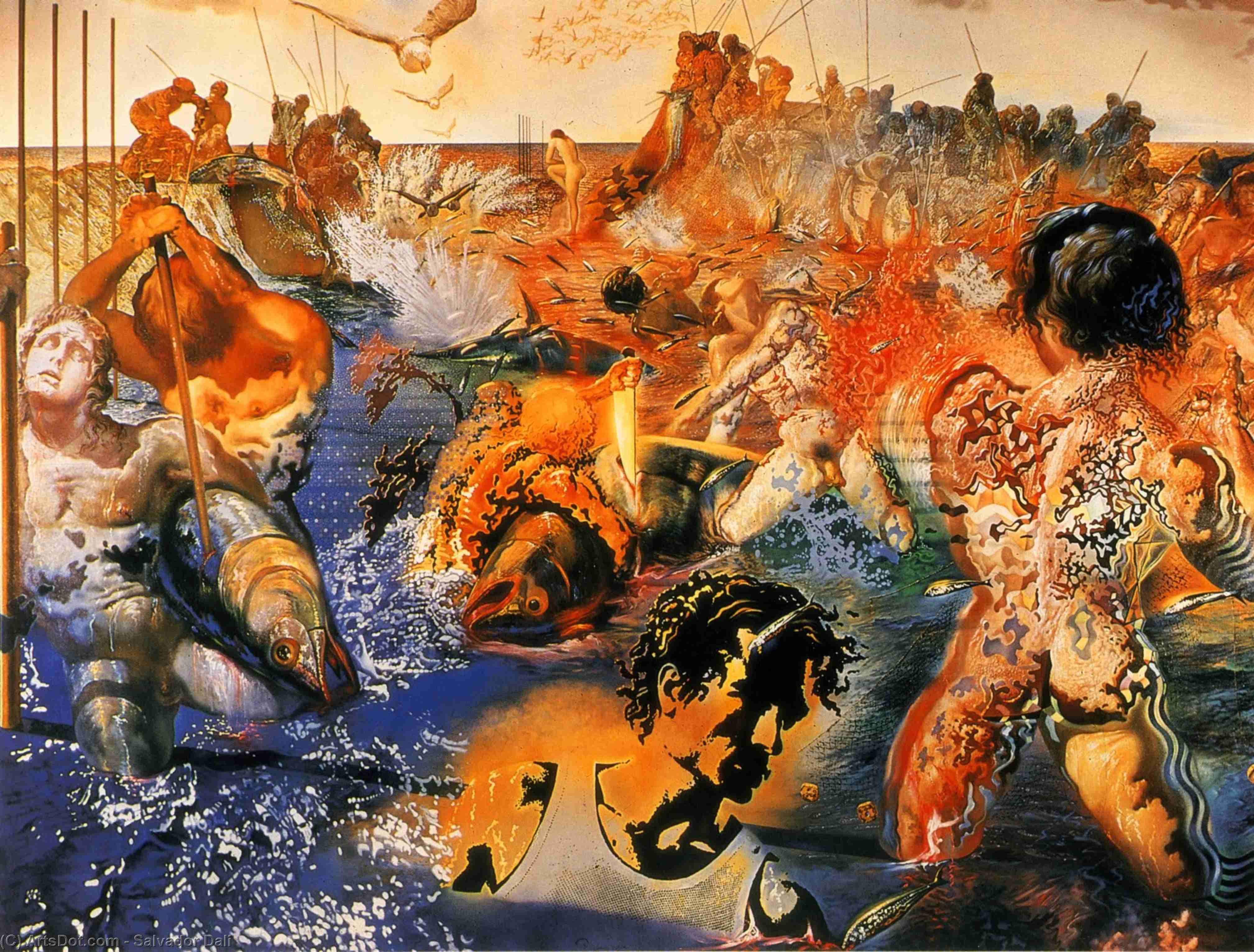 Thunfischfang — Salvador Dalí