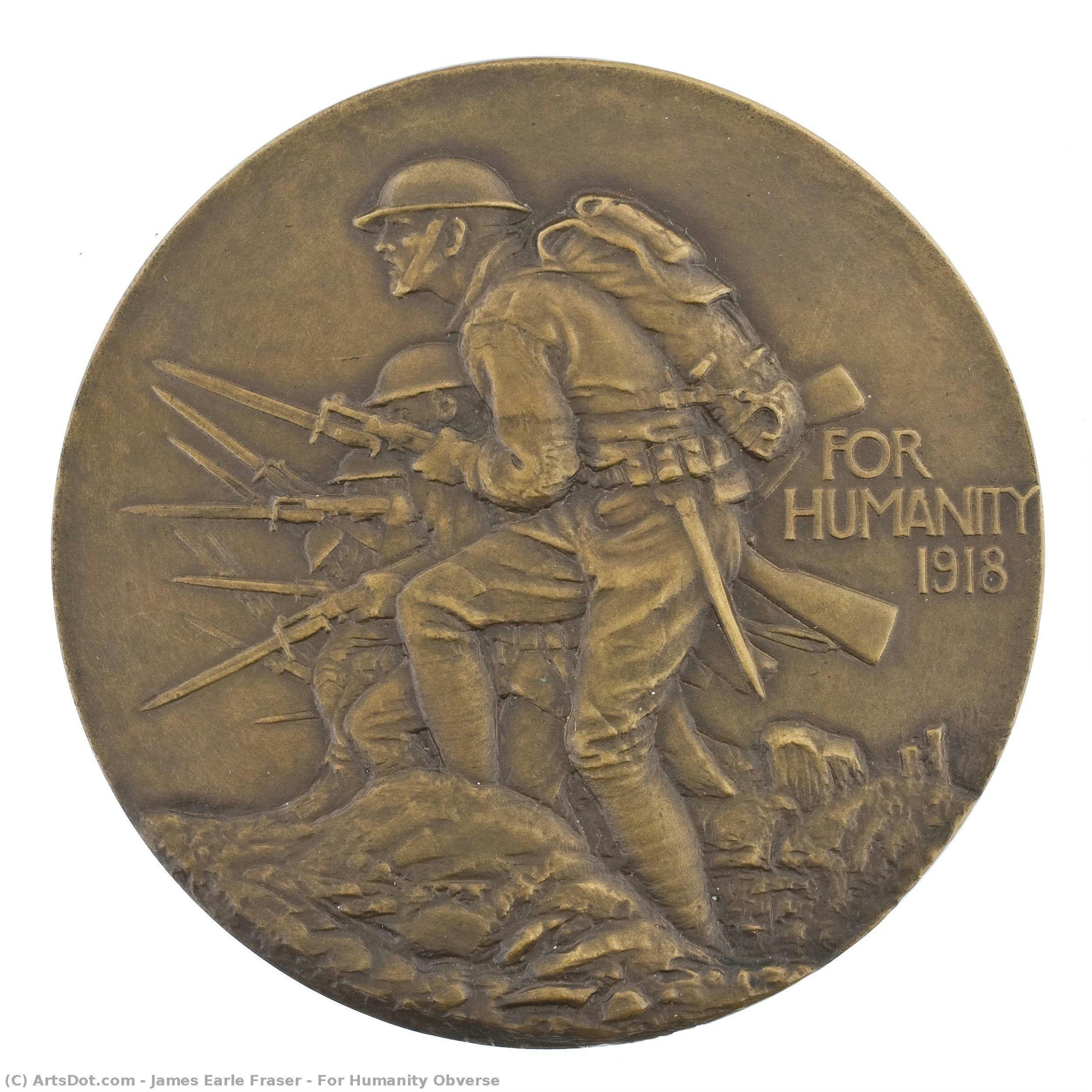 For Humanity Obverse — ジェームズ・アーリー・フレイザー