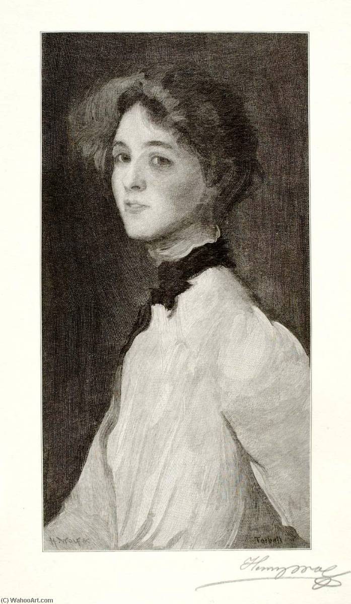 Portrait Of A Girl — Henry Wolf
