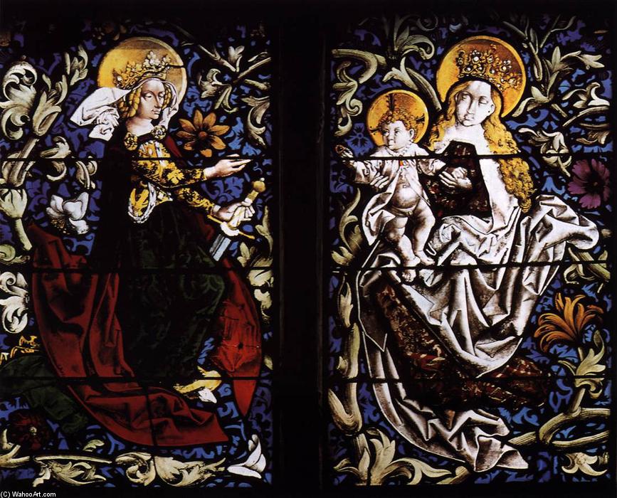 Mystic Marriage Of St Catherine — Peter Hemmel Von Andlau