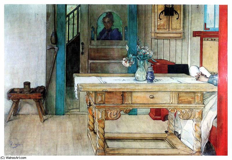 Sunday - The Day Of The Rest — Carl Larsson