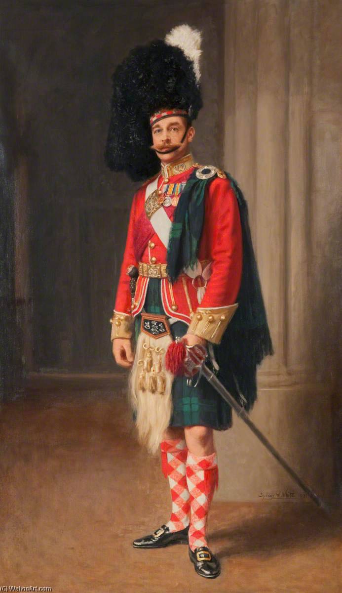 Duncan Darroch (1868–1923), 6th Of Gourock, Renfrewshire, Lord Of The Barony Of Gourock — Sydney Wales White