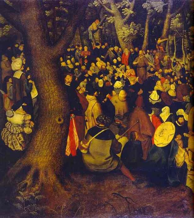 The Testimony Of John The Baptist — Pieter Bruegel The Younger