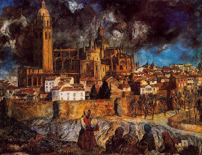 View Of Segovia — Ignacio Zuloaga Y Zabala