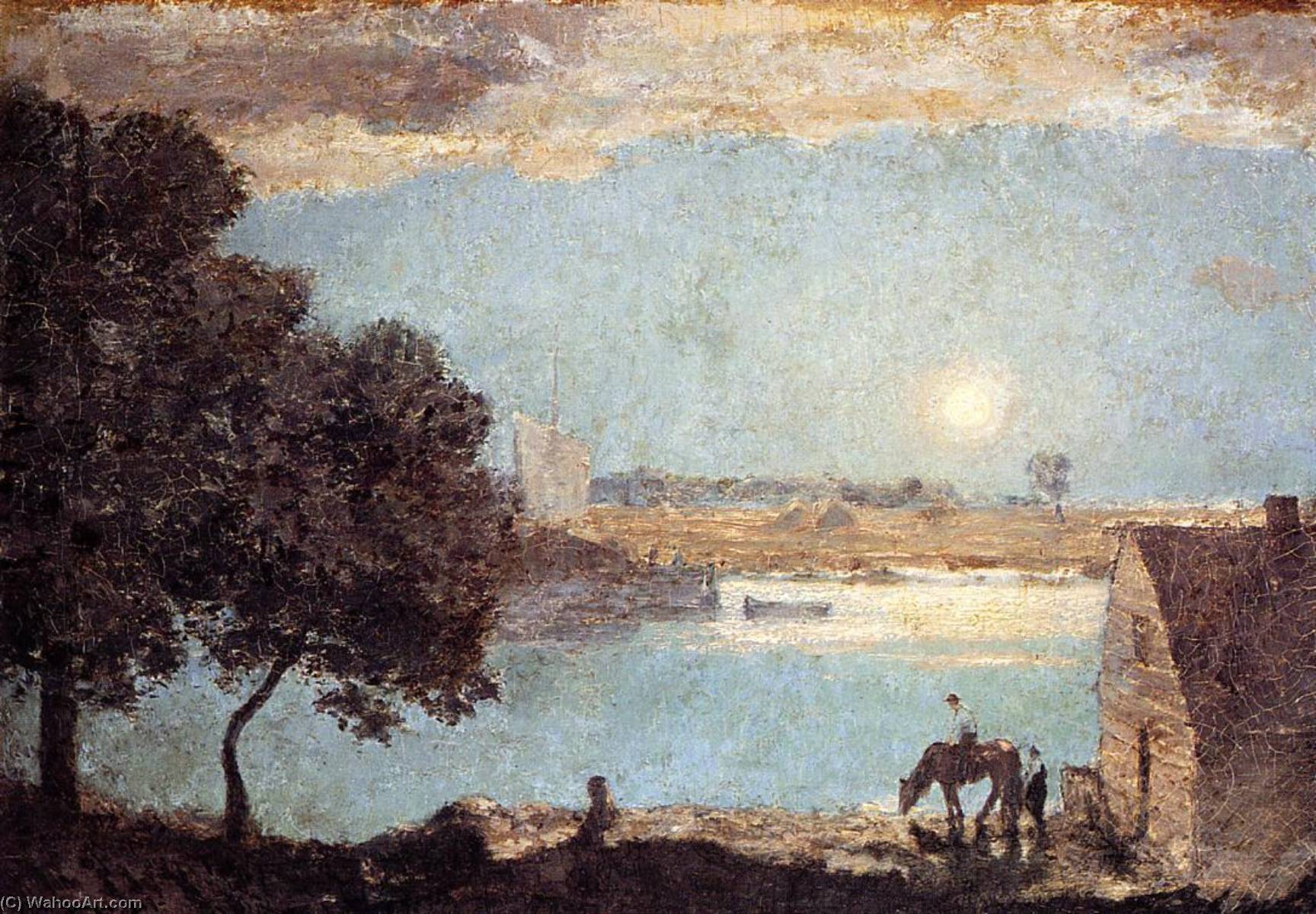 Moonlight In Connecticut — Henry Ward Ranger