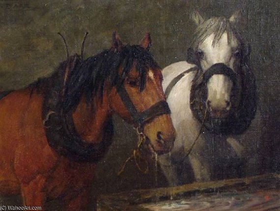 At The Trough — William Barraud