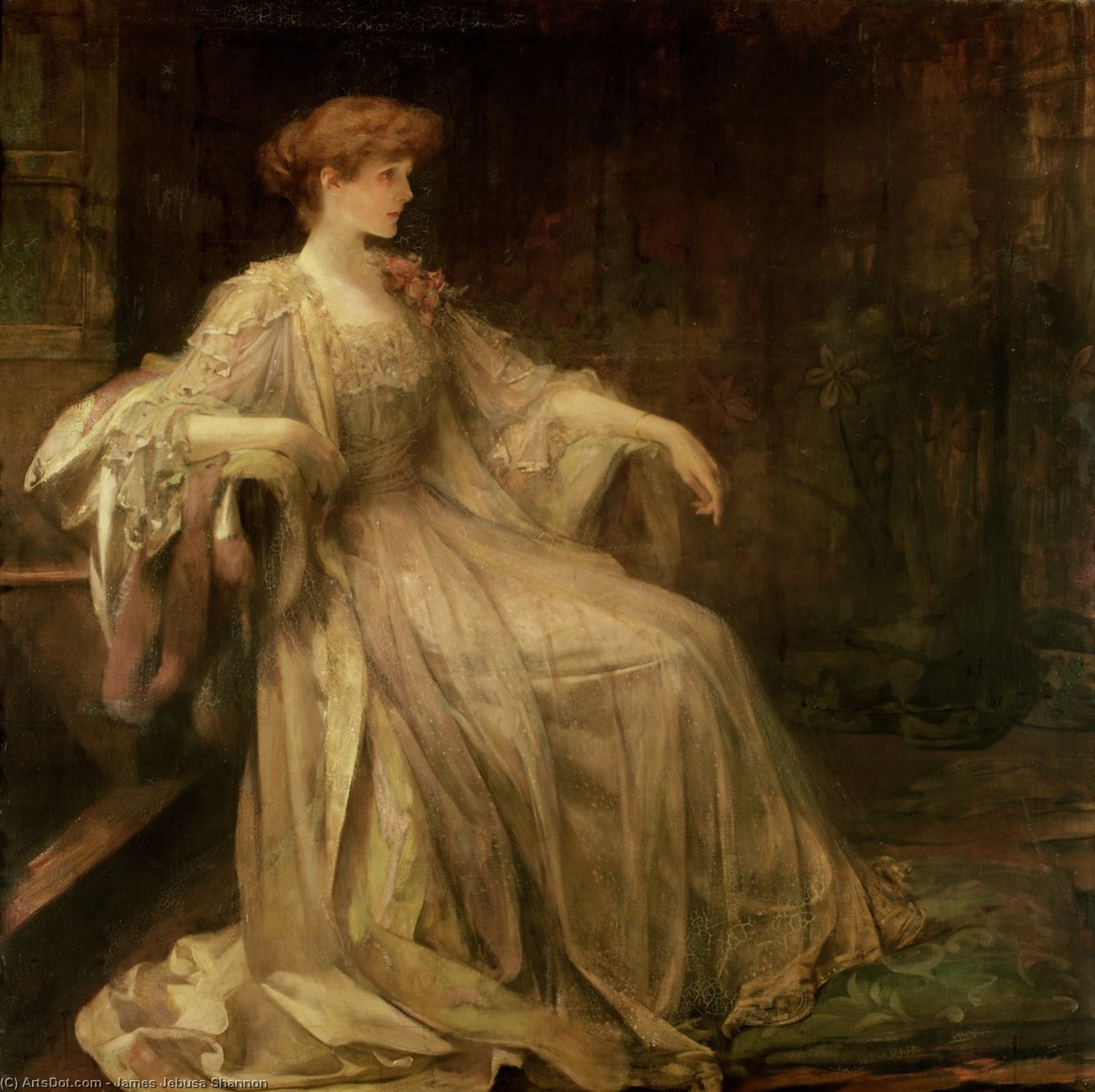 Portrait Of Violet, Duchess Of Rutland — Sir James Jebusa Shannon