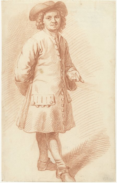 Full Length Portrait Of The Artist Adam Silo — Norbert Van Bloemen