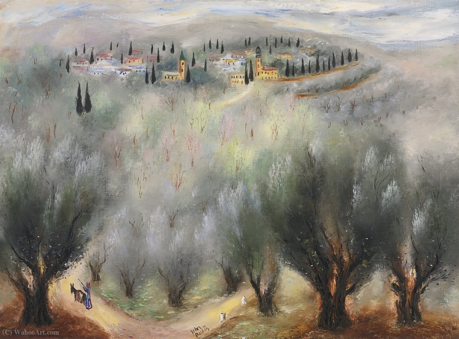 Ain Karem, (1955) — Reuven Rubin