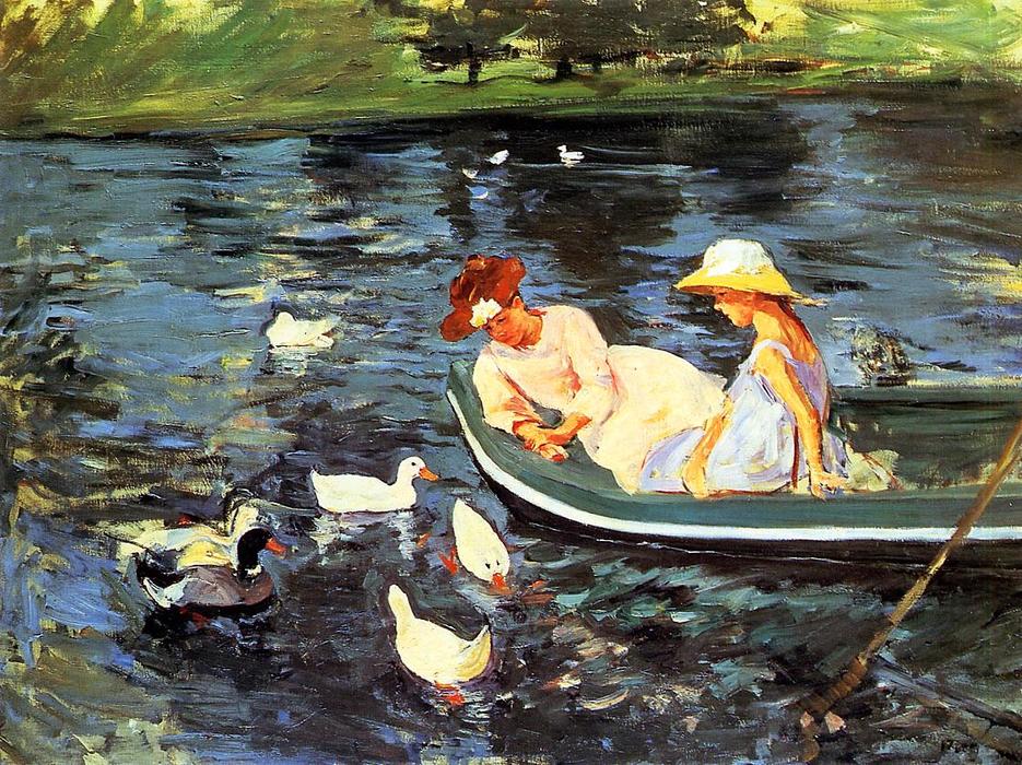 Summertime — Mary Stevenson Cassatt