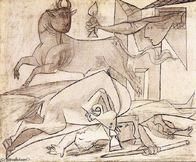 Etude Für Guernica — Pablo Picasso