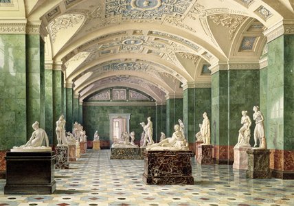 The First Room Of Modern Sculpture — Luigi Premazzi (ludwig Osipovich)
