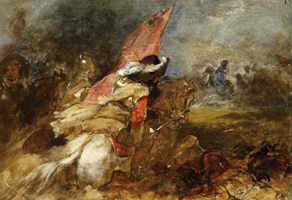 Estudio De Acuarela — Francisco Domingo Y Marqués