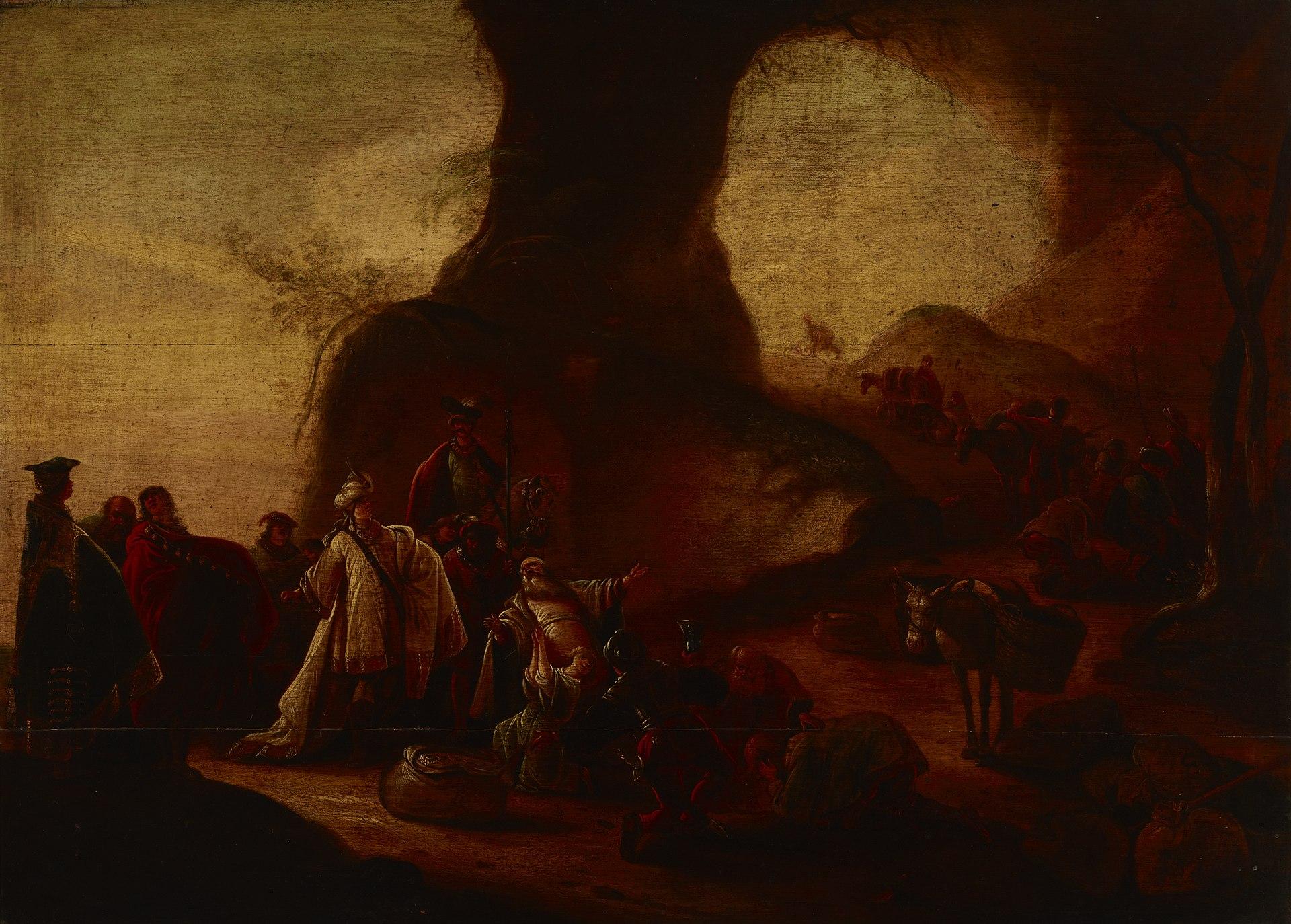 Discovery Of The Joseph's Silver Cup In Benjamin's Sack — Jacob Willemsz De Wet