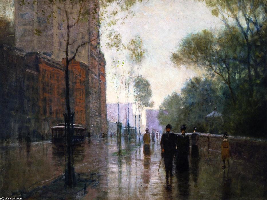 A Rainy Day In New York — Paul Cornoyer