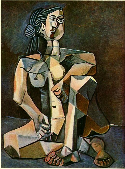 Seated Woman (10) — Pablo Picasso
