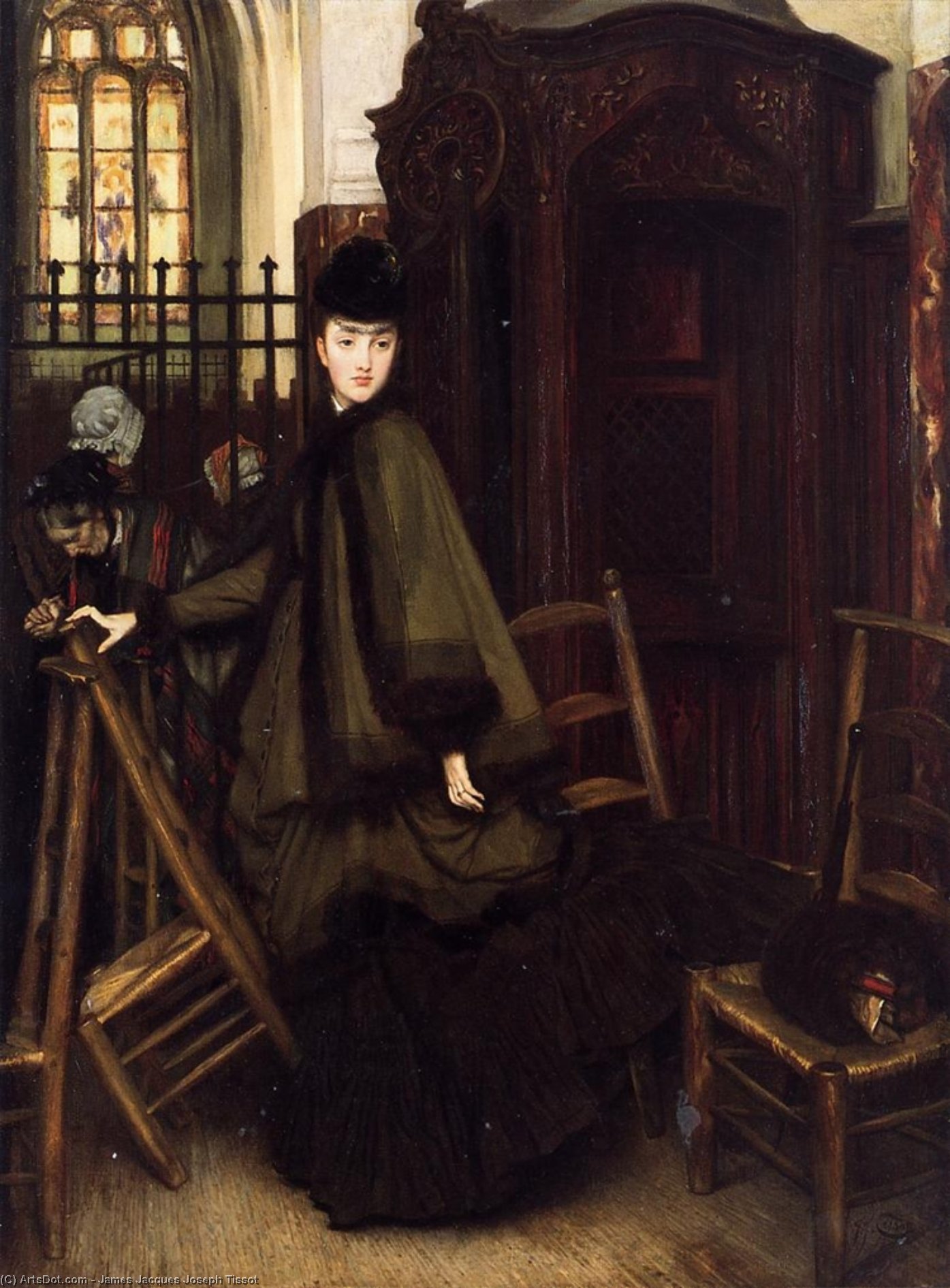 In Church — Jacques Joseph Tissot