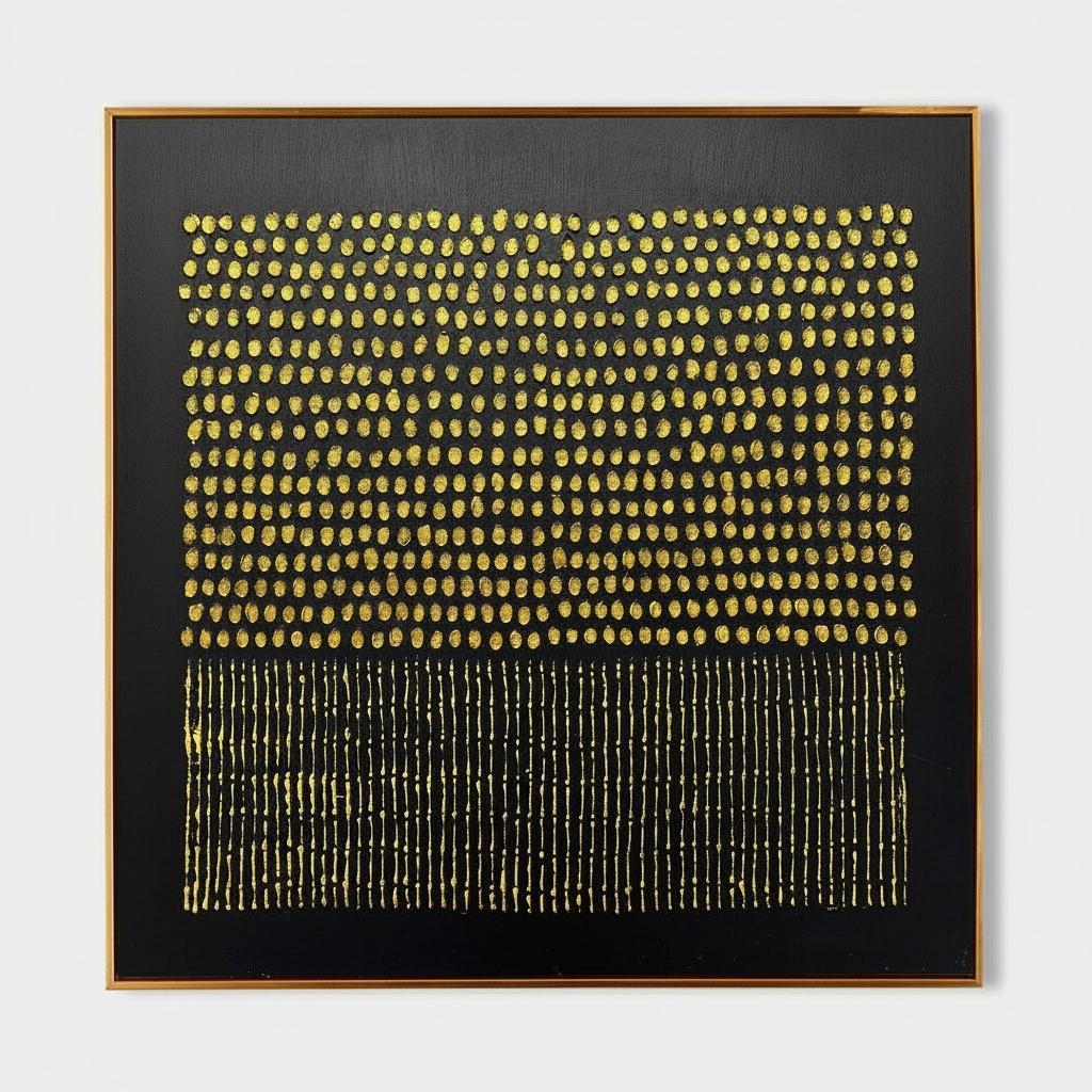 Golden Descent: A Meditative Study Of Rhythmic Light Within The Abyssal Void — Laurent Vionnet